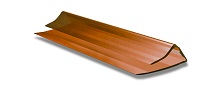 картинка Профиль торцевой бронзовый для поликарбоната 4 мм от магазина Альфа Плейс